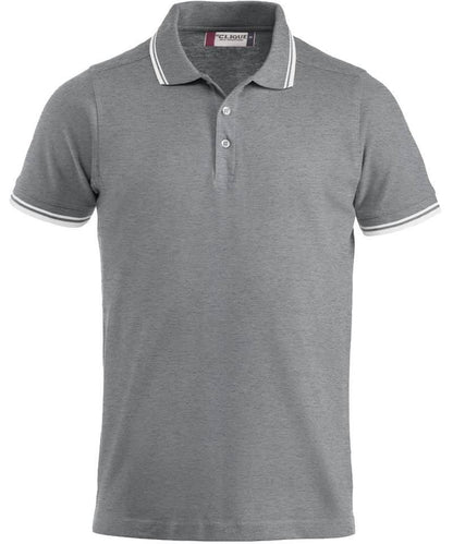 Poloshirt Clique Amarillo grijs