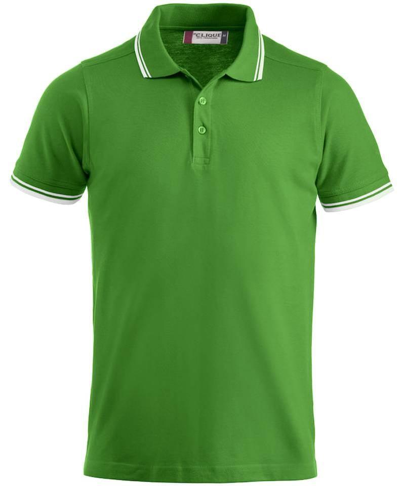 Poloshirt Clique Amarillo groen