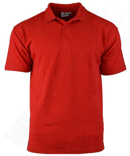 Poloshirt katoen/polyester rood