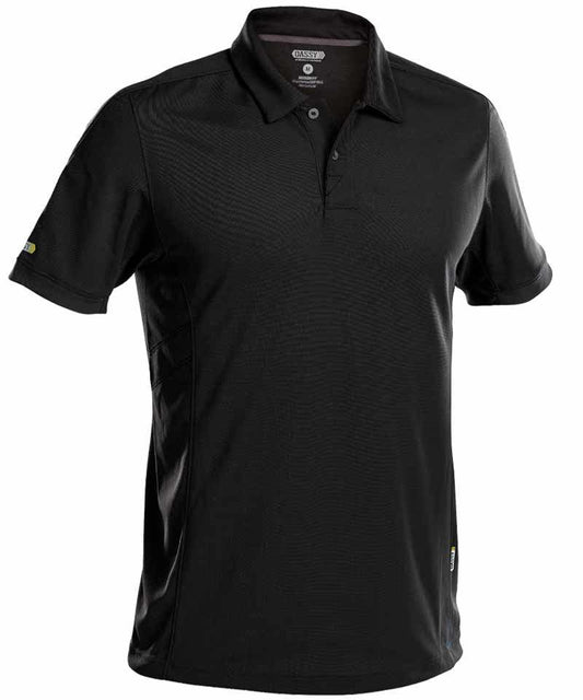 Poloshirt Dassy Traxion 100% polyester zwart