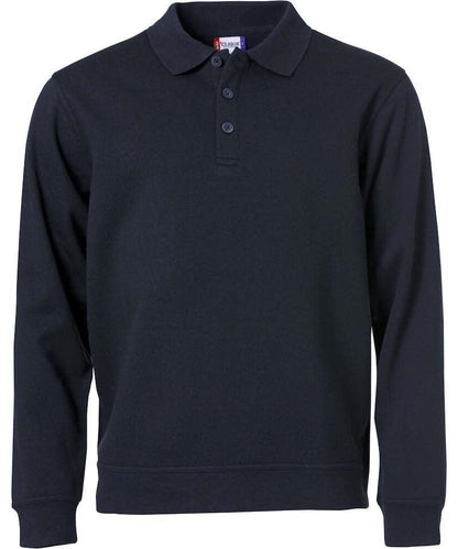 Polo sweater basic Clique navy