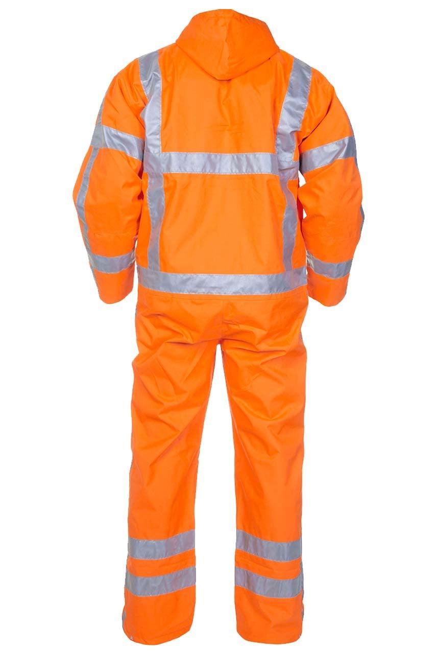 RWS regenoverall high-visibility Ureterp Hydrowear achterkant