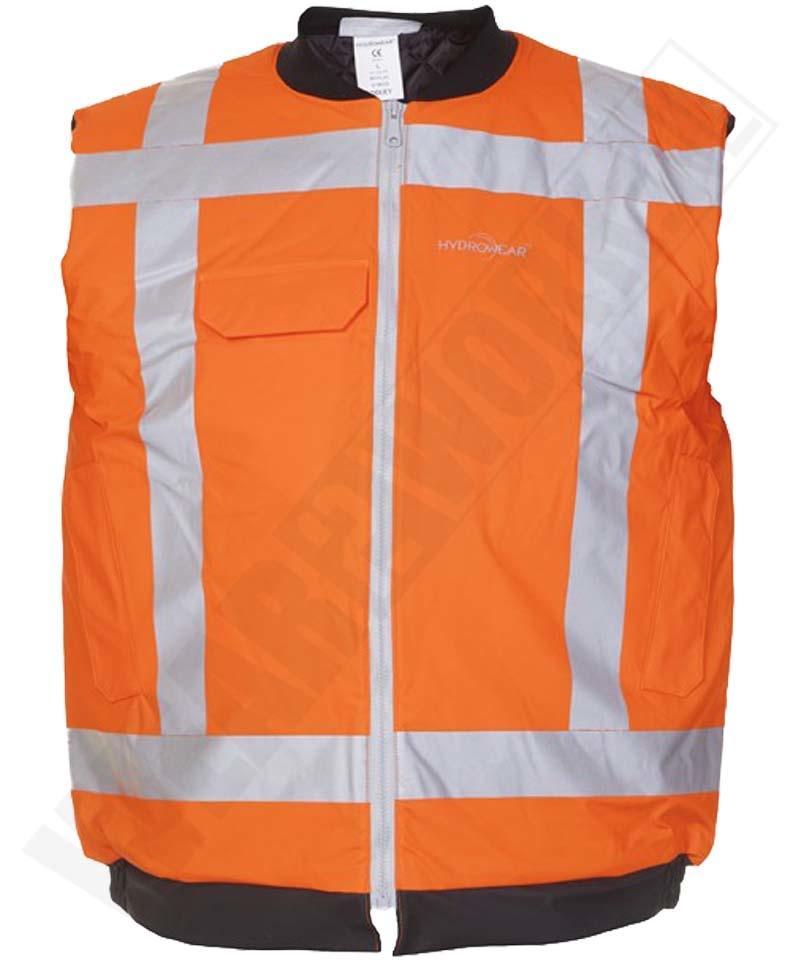 Odley RWS bodywarmer Hydrowear oranje voorkant