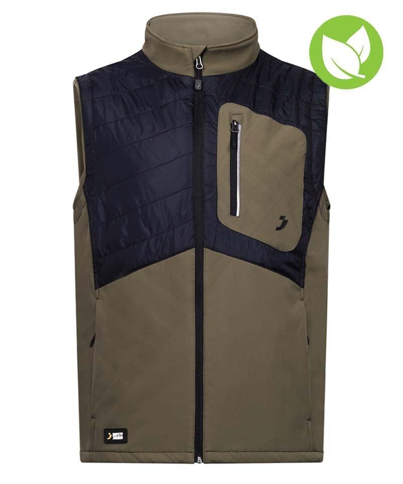 Safety jogger bodywarmer Oak groen