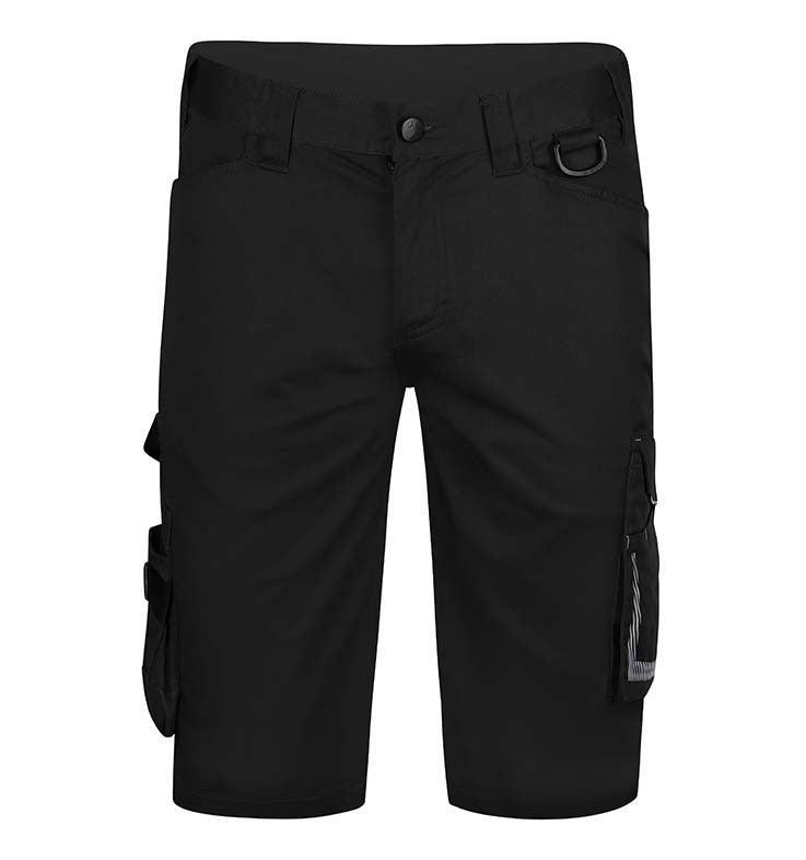 Korte werkbroek Deneb stretch Safety Jogger zwart