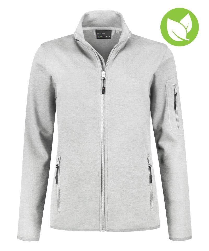 Cardigan Dames Santino Berlin lichtgrijs