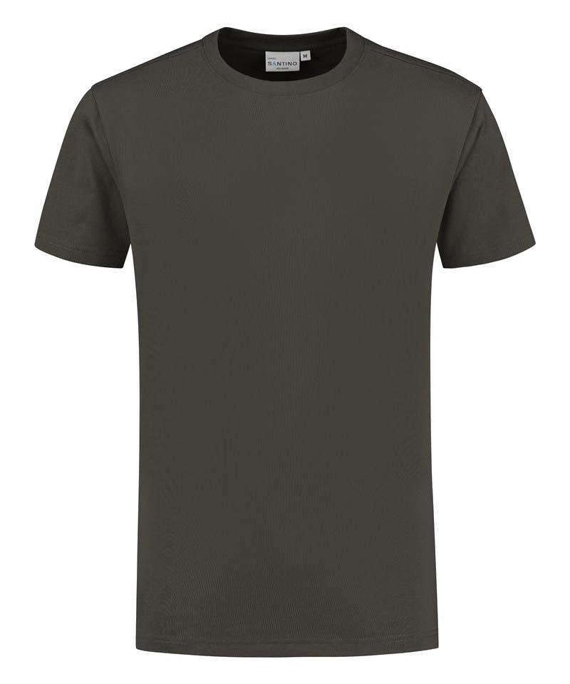 Santino Lebec T-shirt antraciet voorkant