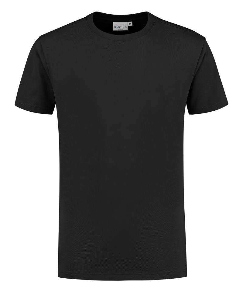 Santino Lebec T-shirt zwart voorkant