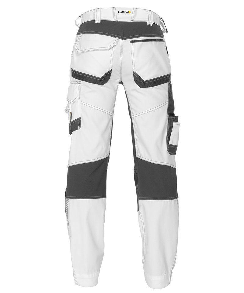 Schilders werkbroek Dassy stretch Dynax achterkant