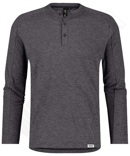 Dassy T-shirt lange mouwen Serengeti antraciet