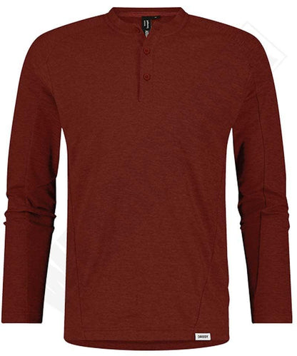 Dassy T-shirt lange mouwen Serengeti baksteen rood