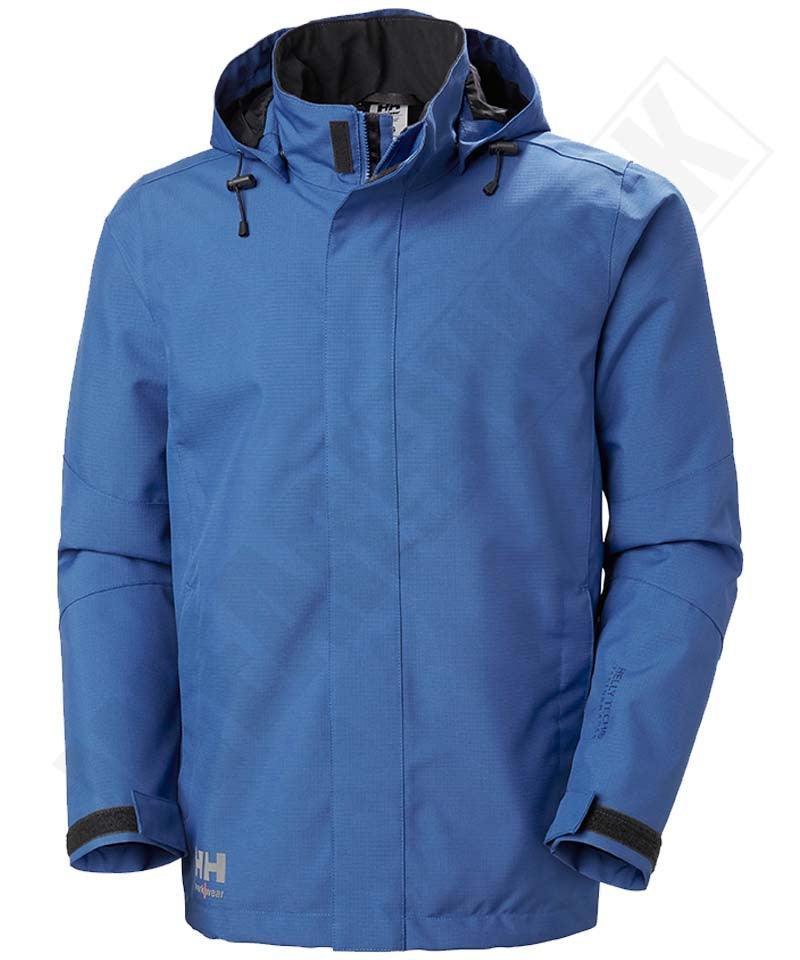 Shell jas Oxford Helly Hansen blauw