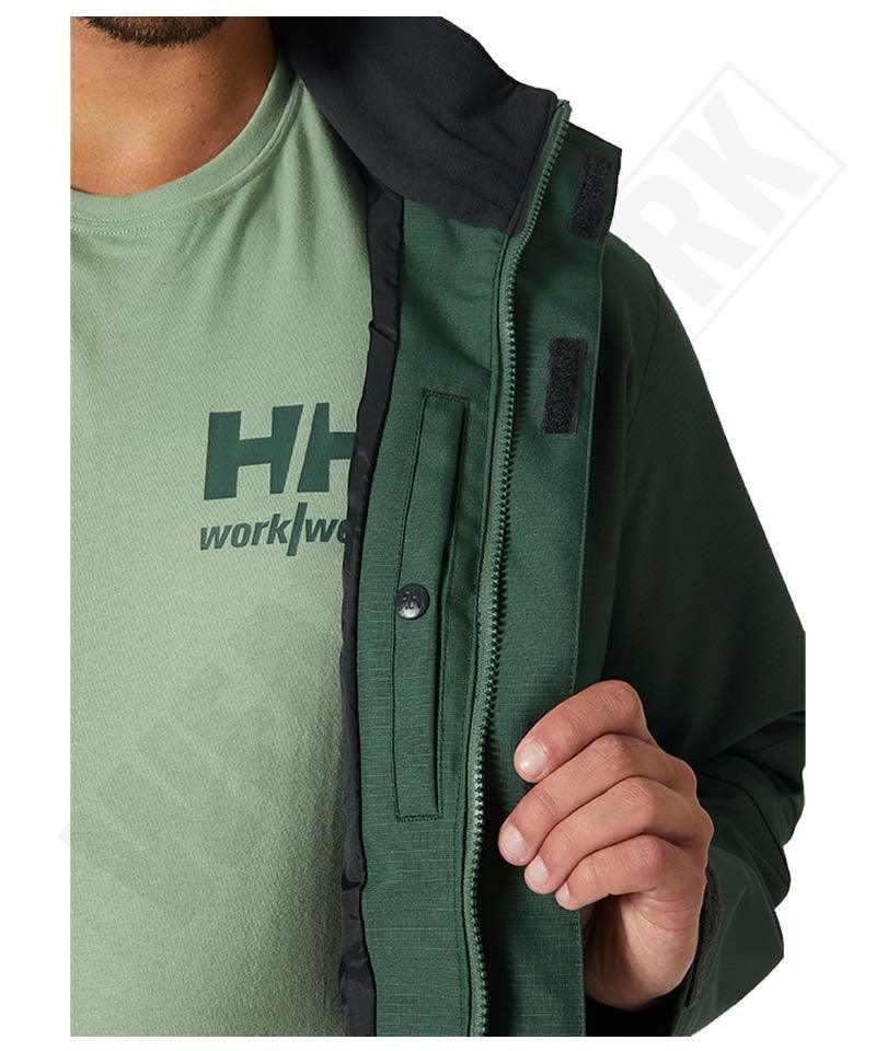 Shell jas Oxford Helly Hansen binnenzak