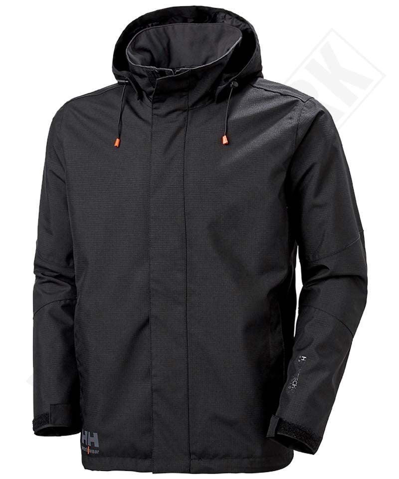 Shell jas Oxford Helly Hansen zwart