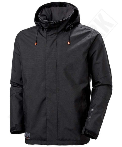 Shell jas Oxford Helly Hansen zwart