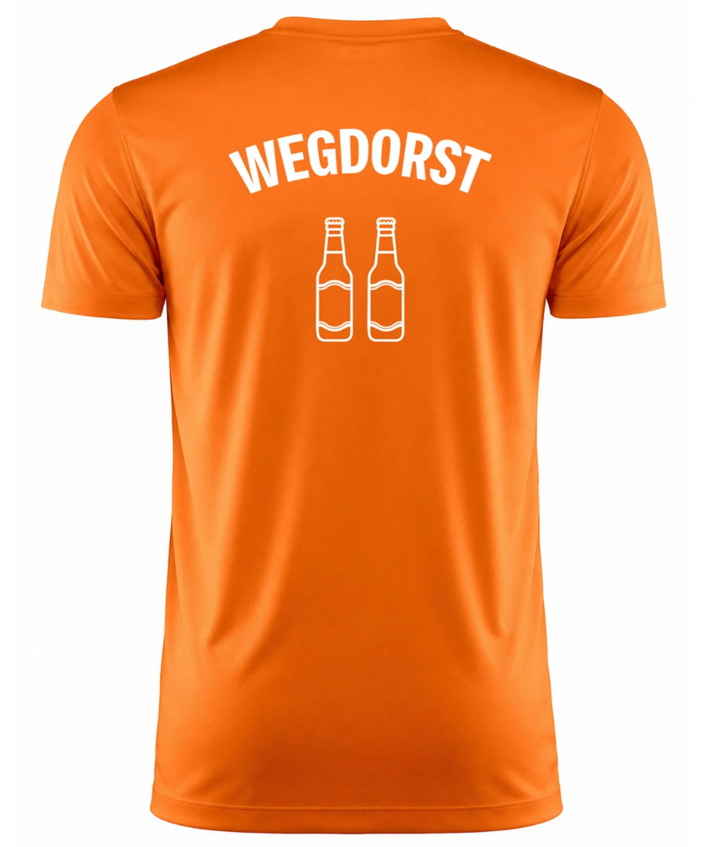 Oranje T-shirt Wegdorst