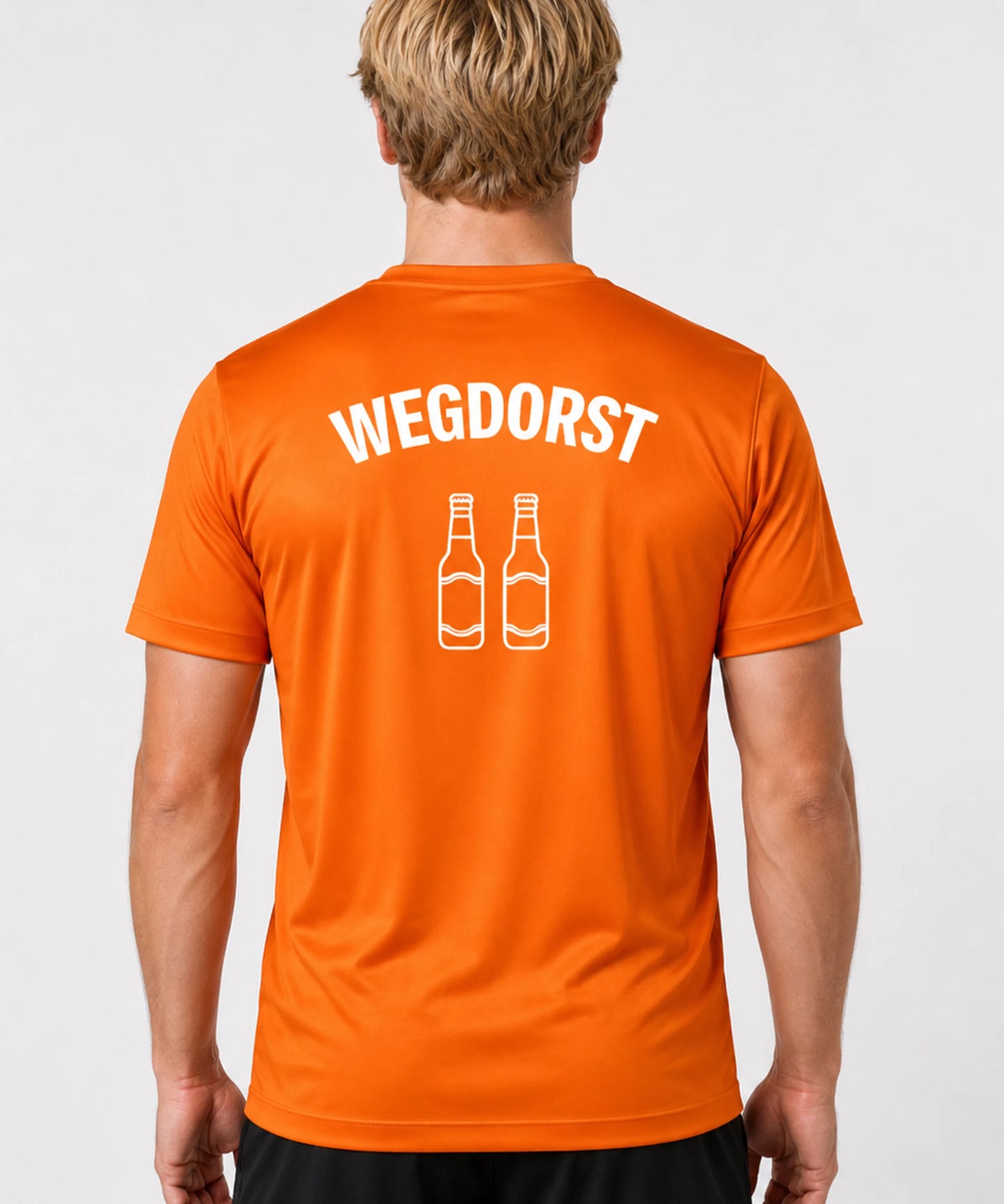 Oranje T-shirt Wegdorst