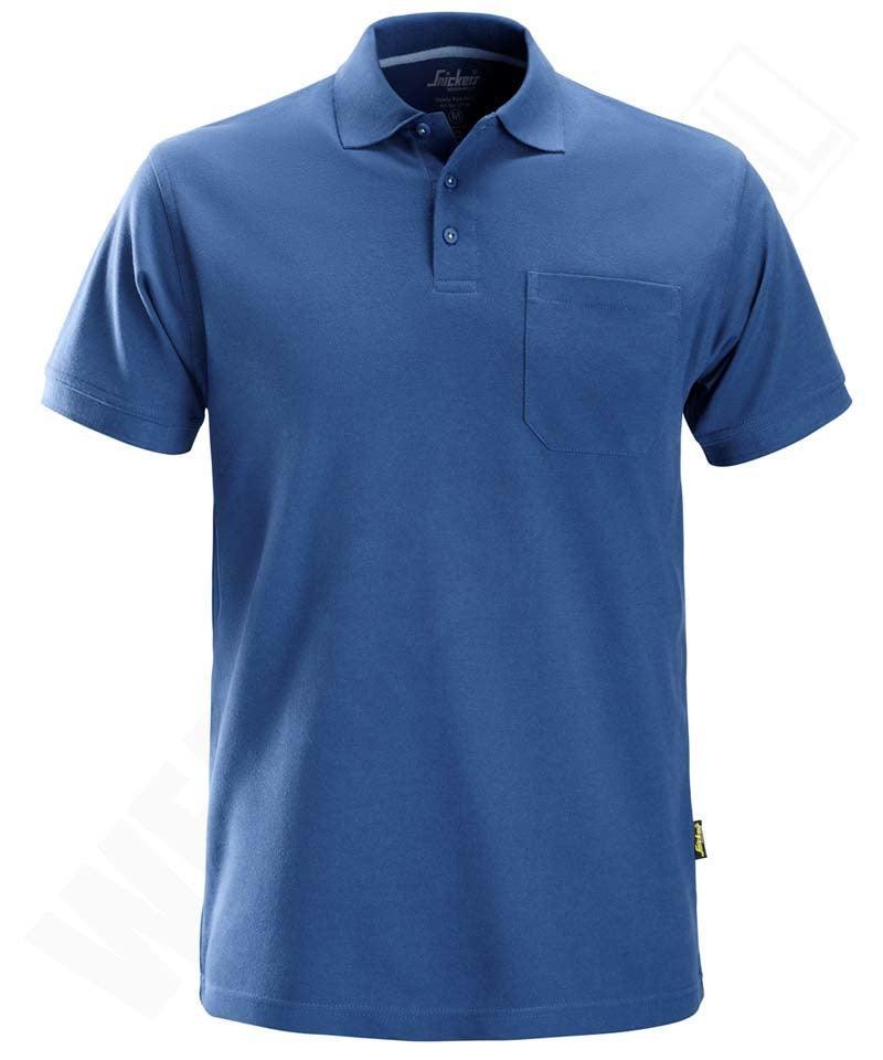 Snickers poloshirt 2708 met borstzak blauw