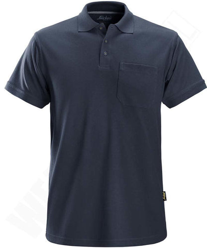 Snickers poloshirt 2708 met borstzak navy