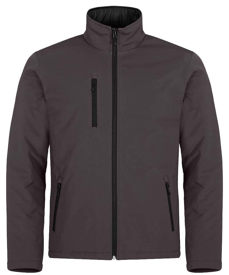 Softshell jas Clique gevoerd grijs
