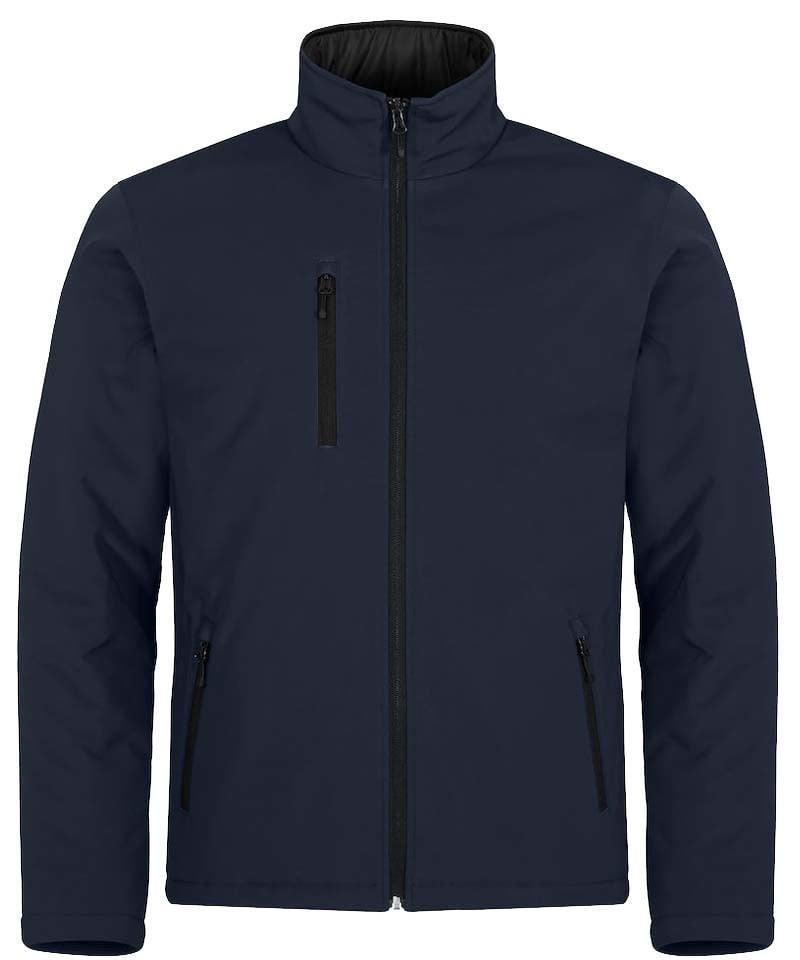 Softshell jas Clique gevoerd navy