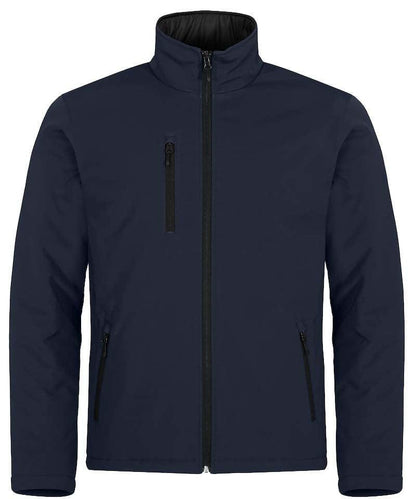 Softshell jas Clique gevoerd navy