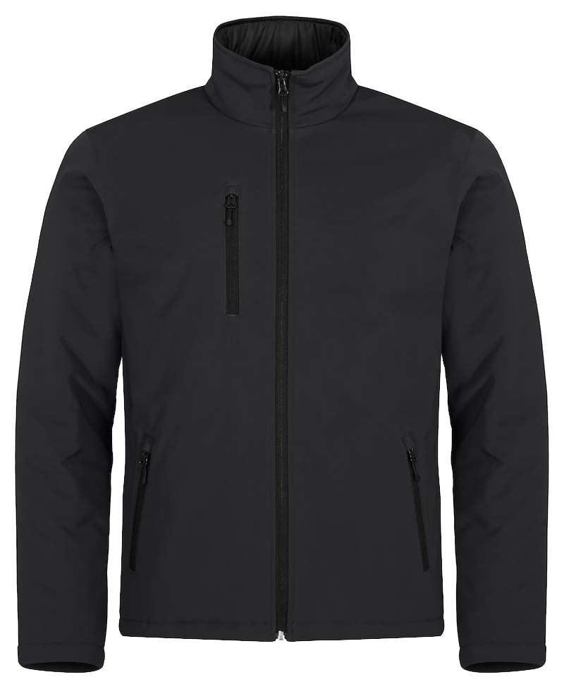 Softshell jas Clique gevoerd zwart