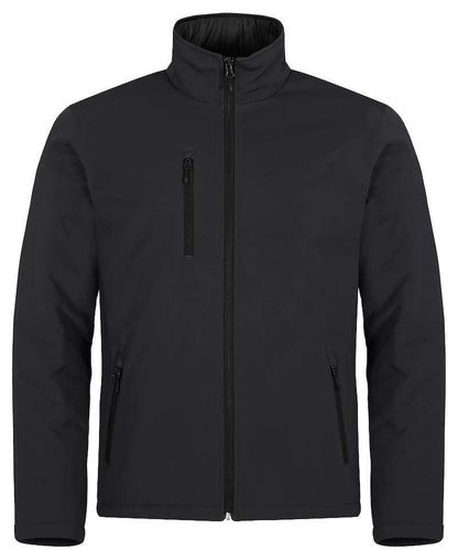 Softshell jas Clique gevoerd zwart