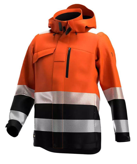 Safety Jogger high-visibility winterjas Scuti voorkant