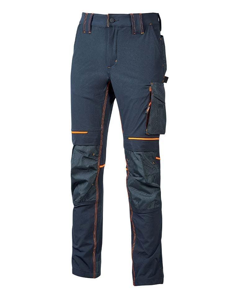 U-Power werkbroek 4-way stretch Atom navy