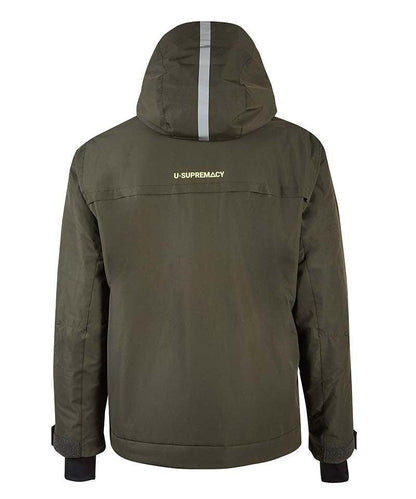 U-power Winterjas Wink FU255-groen achterkant