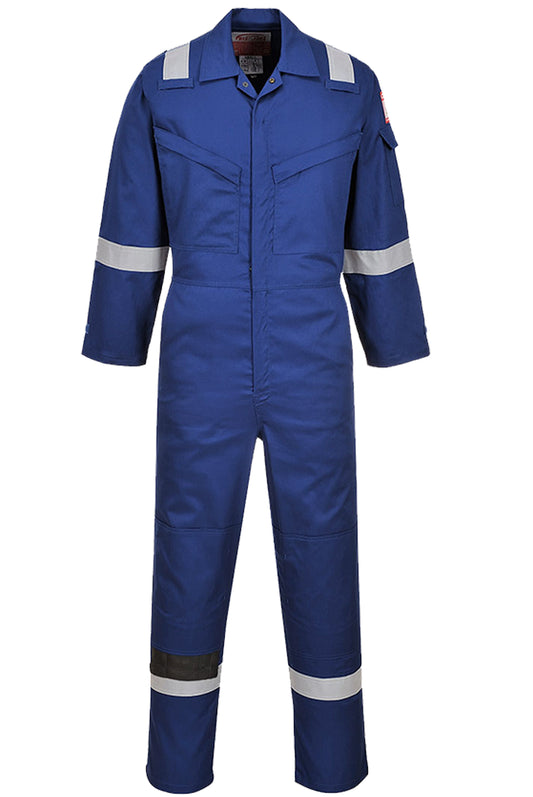 Overall Vlamvertragend antistatisch lichtgewicht FR21 blauw
