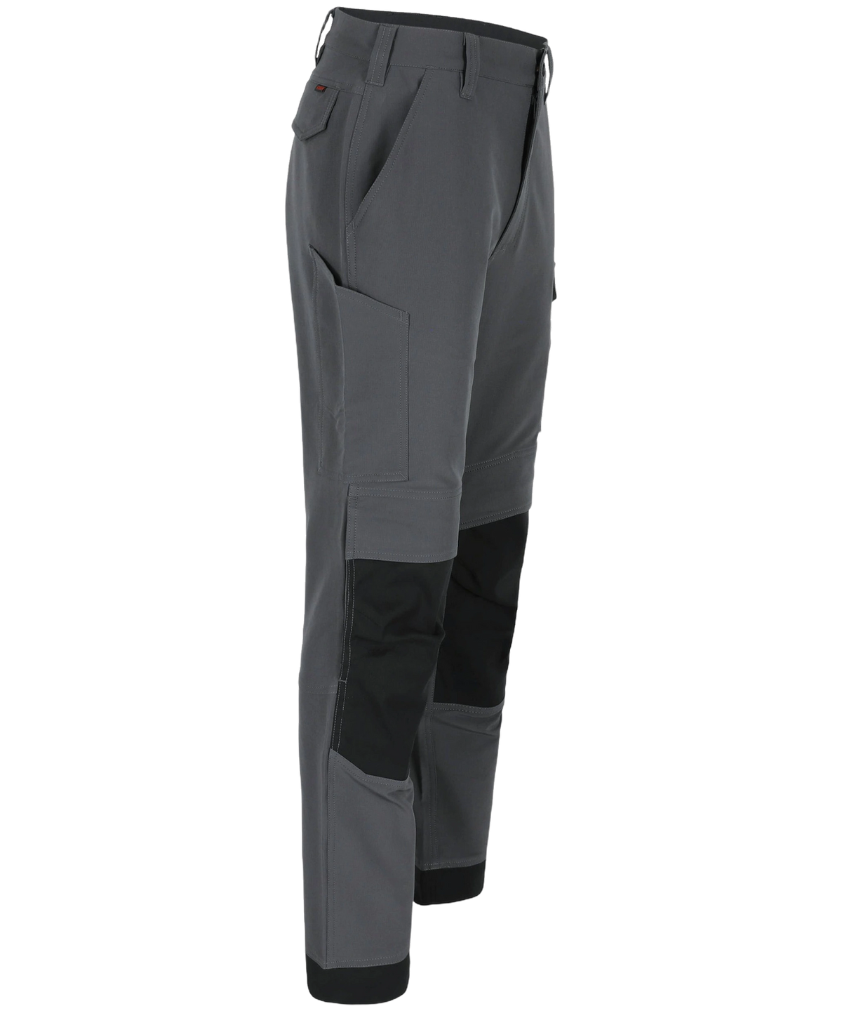 Herock Stretch Werkbroek Gunnar grijs zijkant links