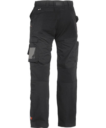 Stretch Werkbroek Herock Hector Zwart achterkant
