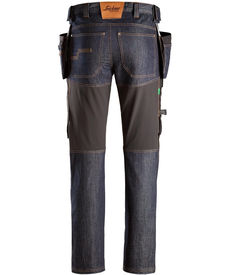 Snickers spijkerbroek stretch 6955 achterkant