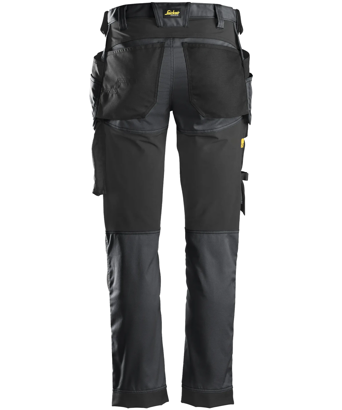 Stretch werkbroek Snickers 6241 grijs achterkant