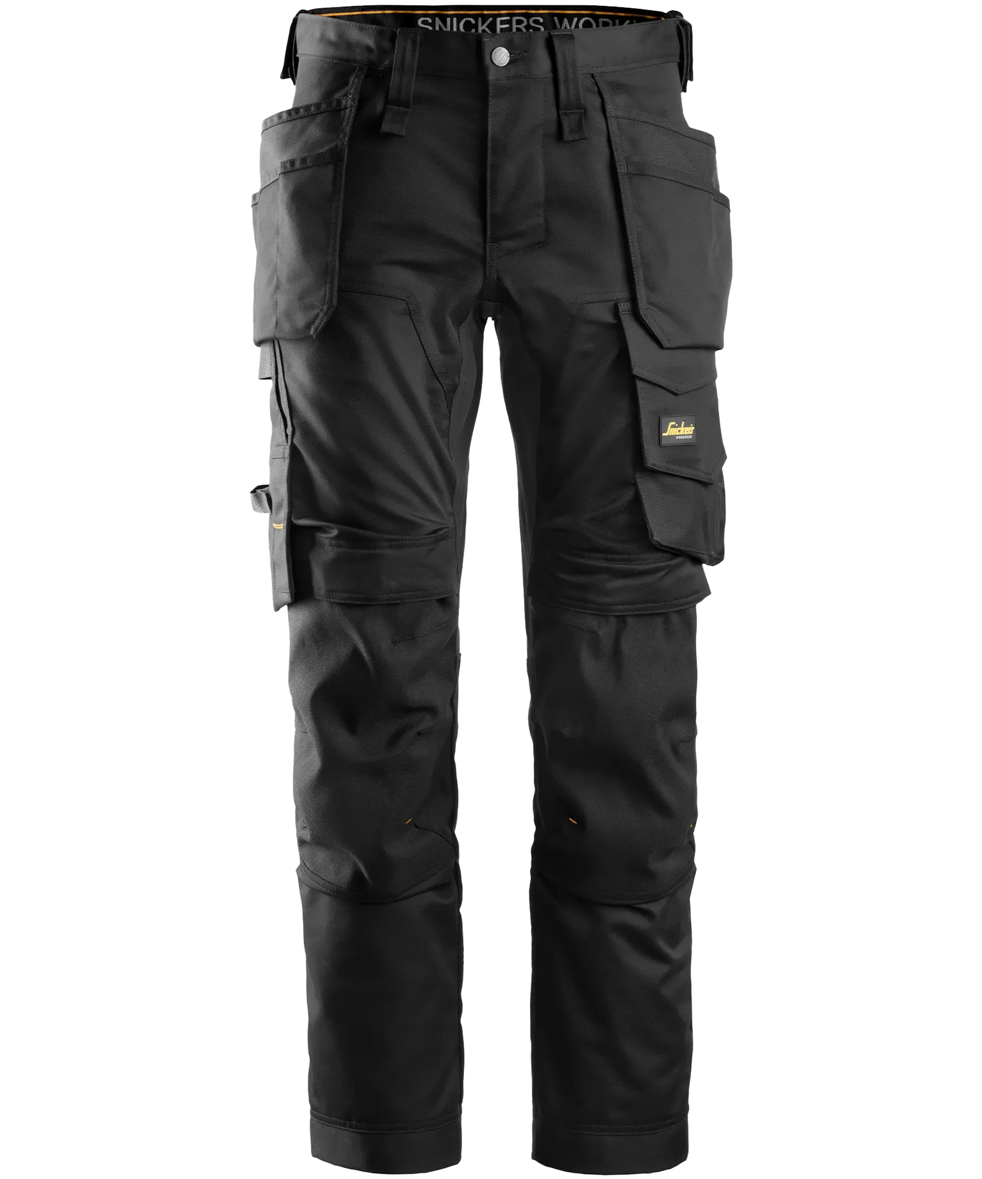 Stretch werkbroek Snickers 6241 zwart voorkant