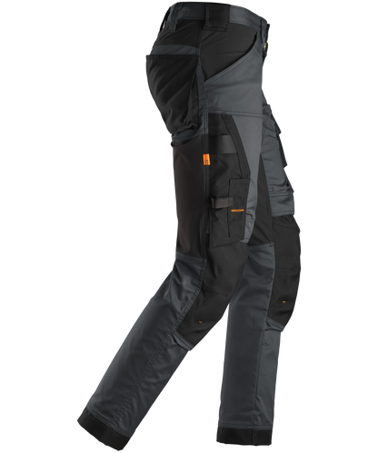 Stretch werkbroek Snickers 6341 grijs rechts