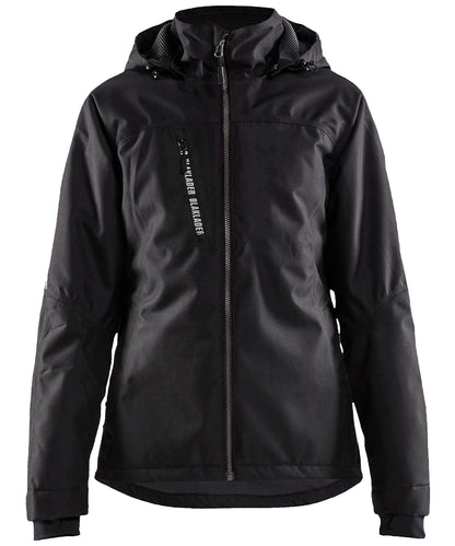 Dames winterjas Blaklader 4972 werkjas zwart voorkant