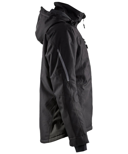 Dames winterjas Blaklader 4972 werkjas zwart zijkant