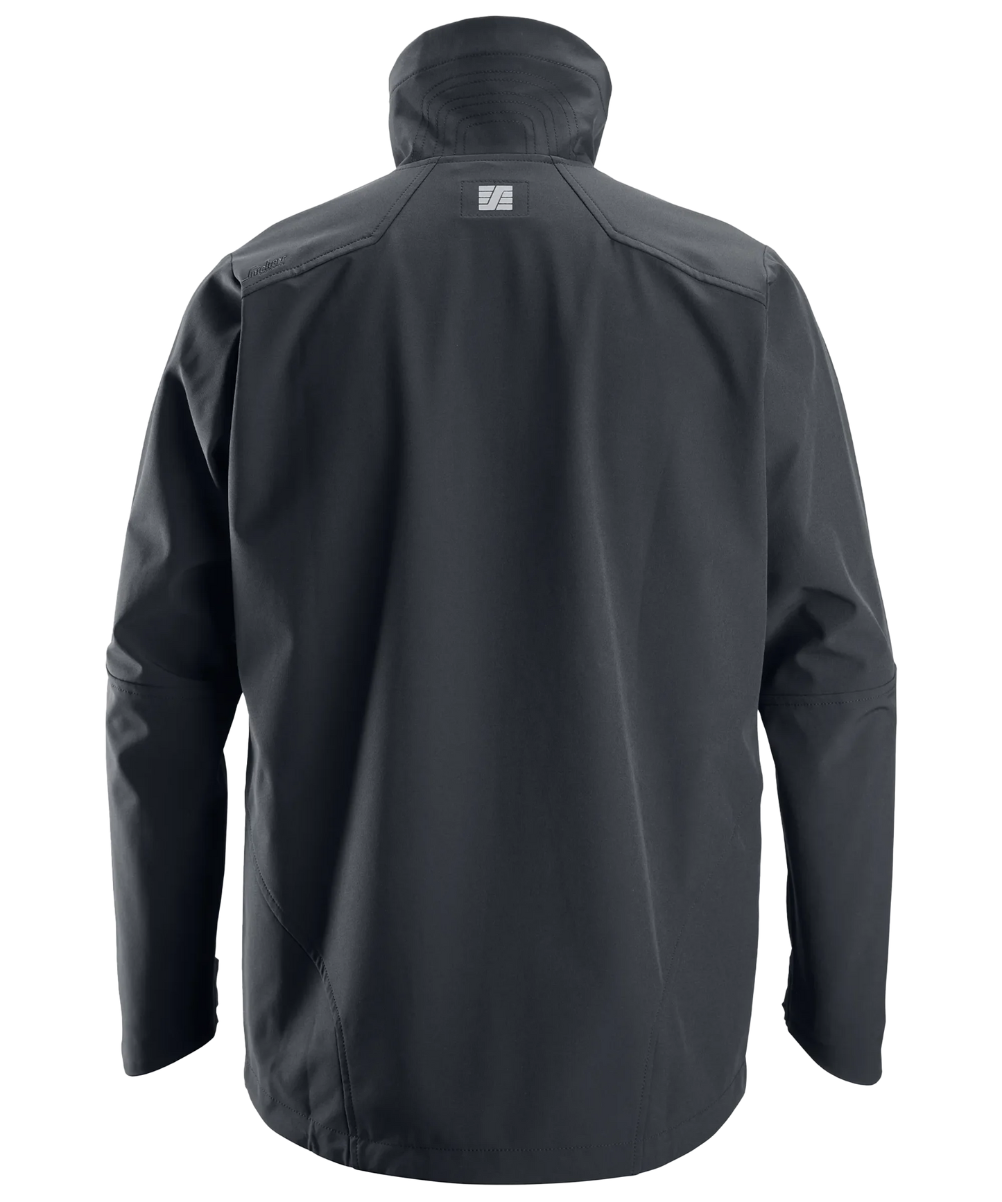 Snickers softshell werkjas 1205 grijs achterkant
