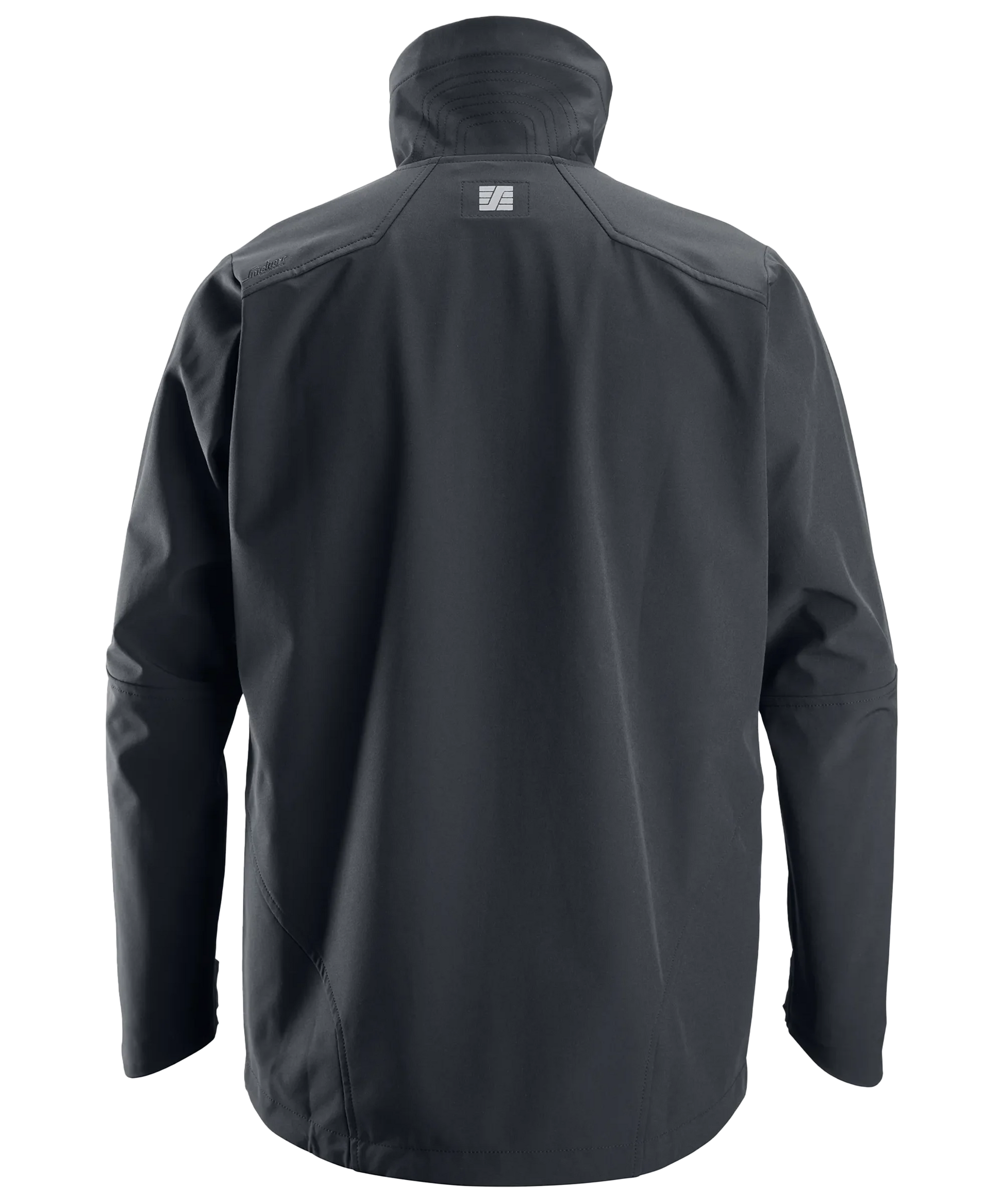 Snickers softshell werkjas 1205 grijs achterkant