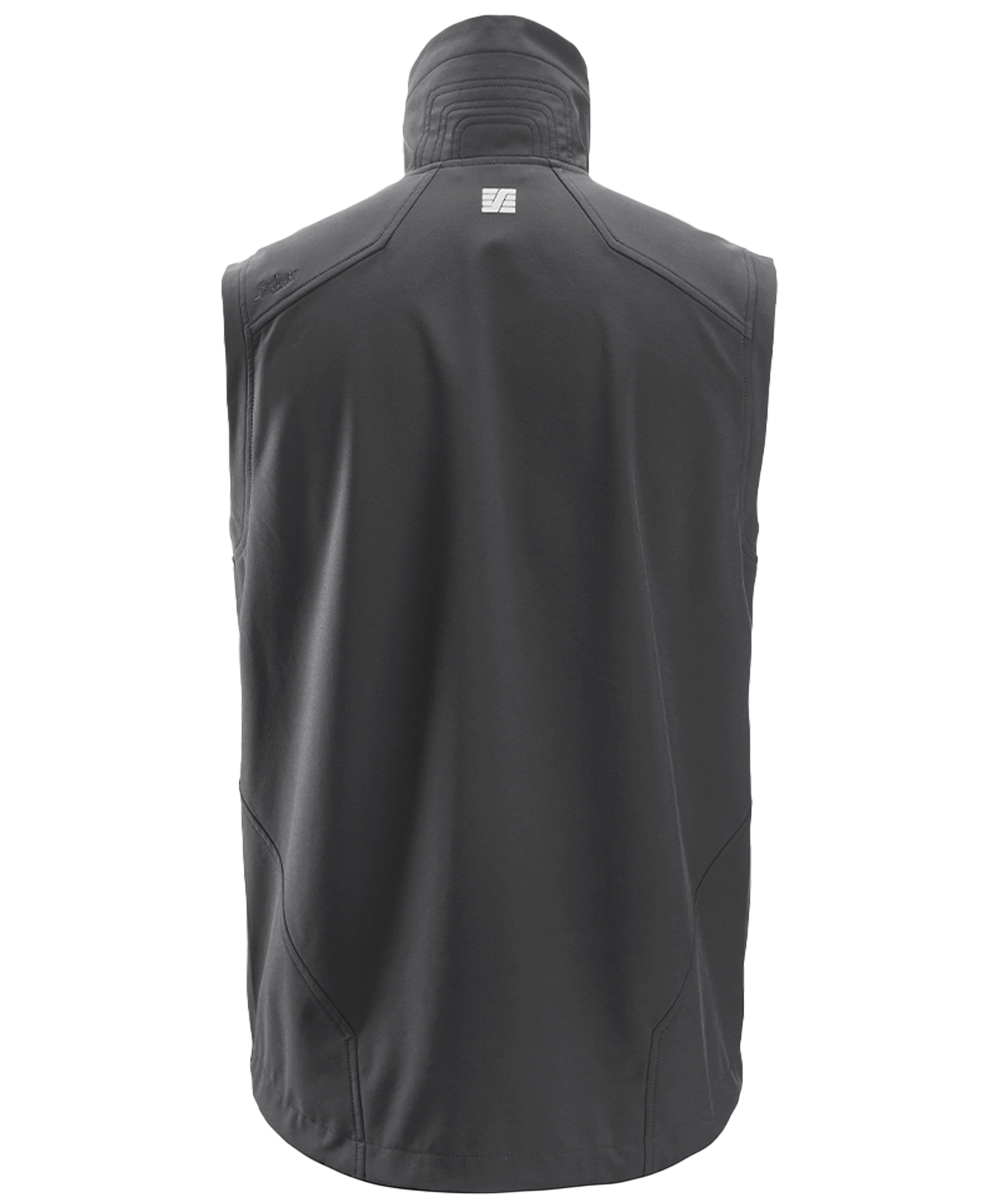Softshell bodywarmer Snickers 4505 grijs achterkant