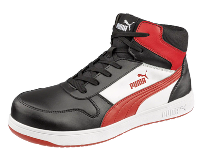 Puma werkschoenen Frontcourt hoog S3L 63005 schuin neus