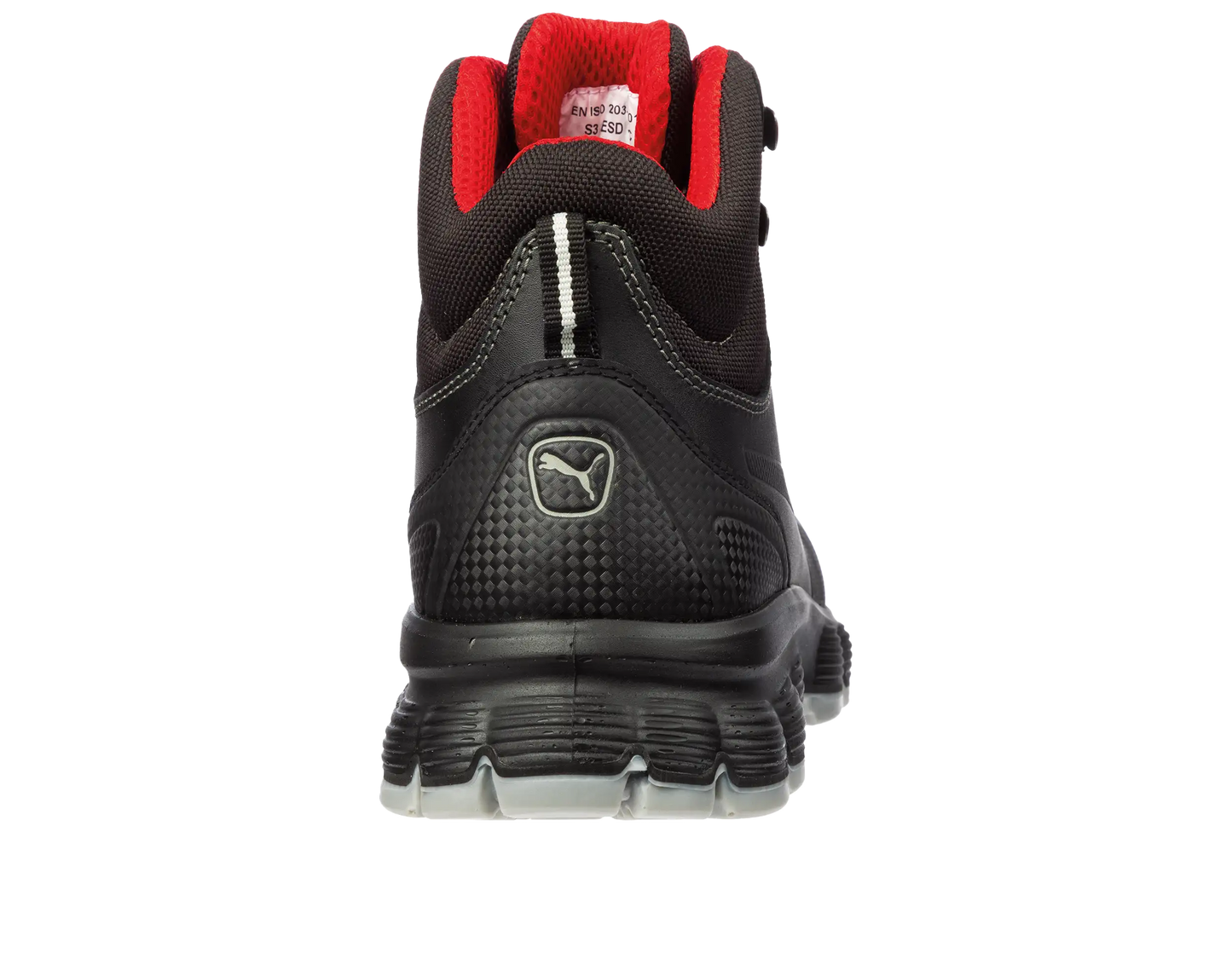 Puma werkschoenen Condor Black MidS3 SRC ESD 63010.1 achterkant