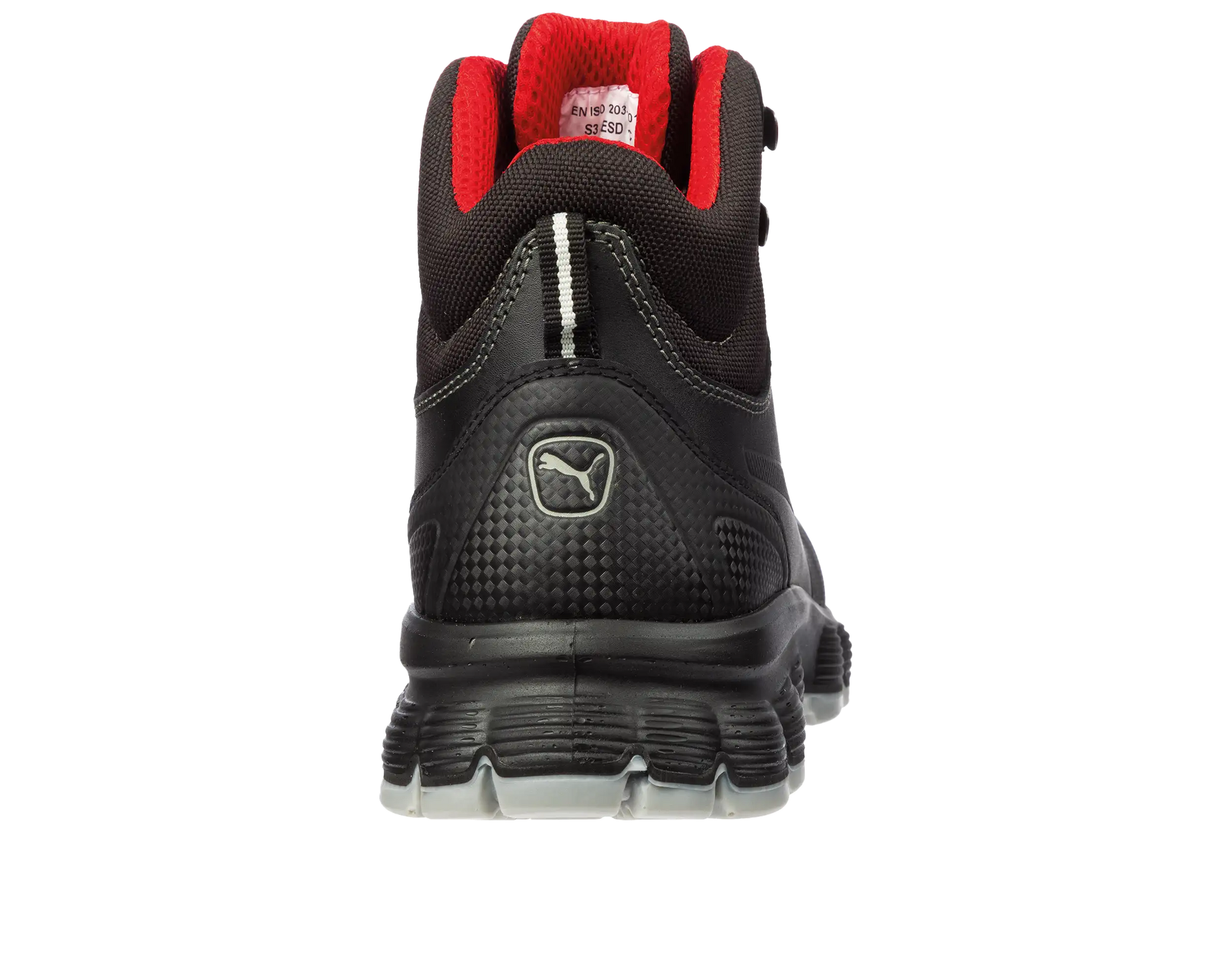 Puma werkschoenen Condor Black MidS3 SRC ESD 63010.1 achterkant