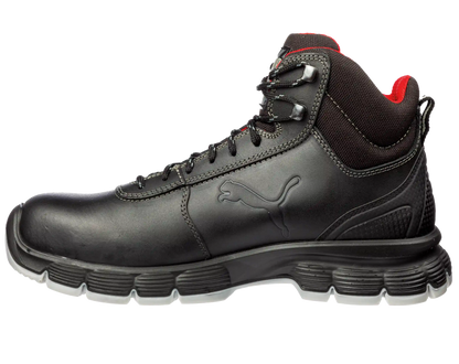 Puma werkschoenen Condor Black MidS3 SRC ESD 63010.1 voorkant links