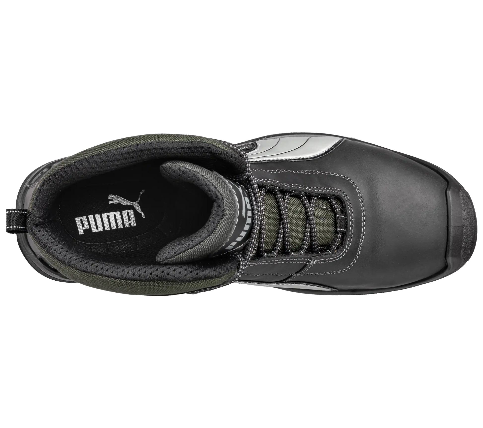 Puma werkschoenen Cascades Mid S3 SRC 63021 bovenkant
