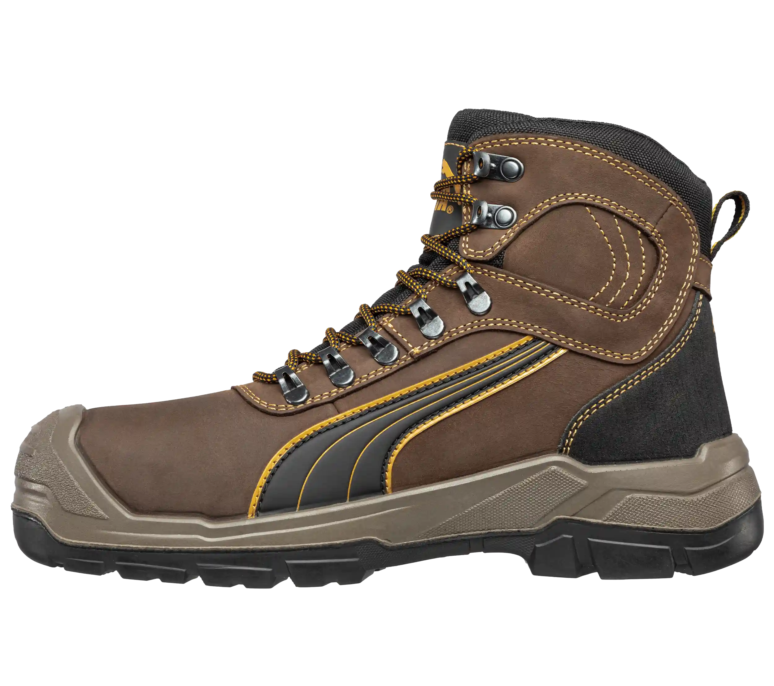 Puma werkschoenen Sierra Nevada Mid S3 SRC HRO WR 63022 links voorkant