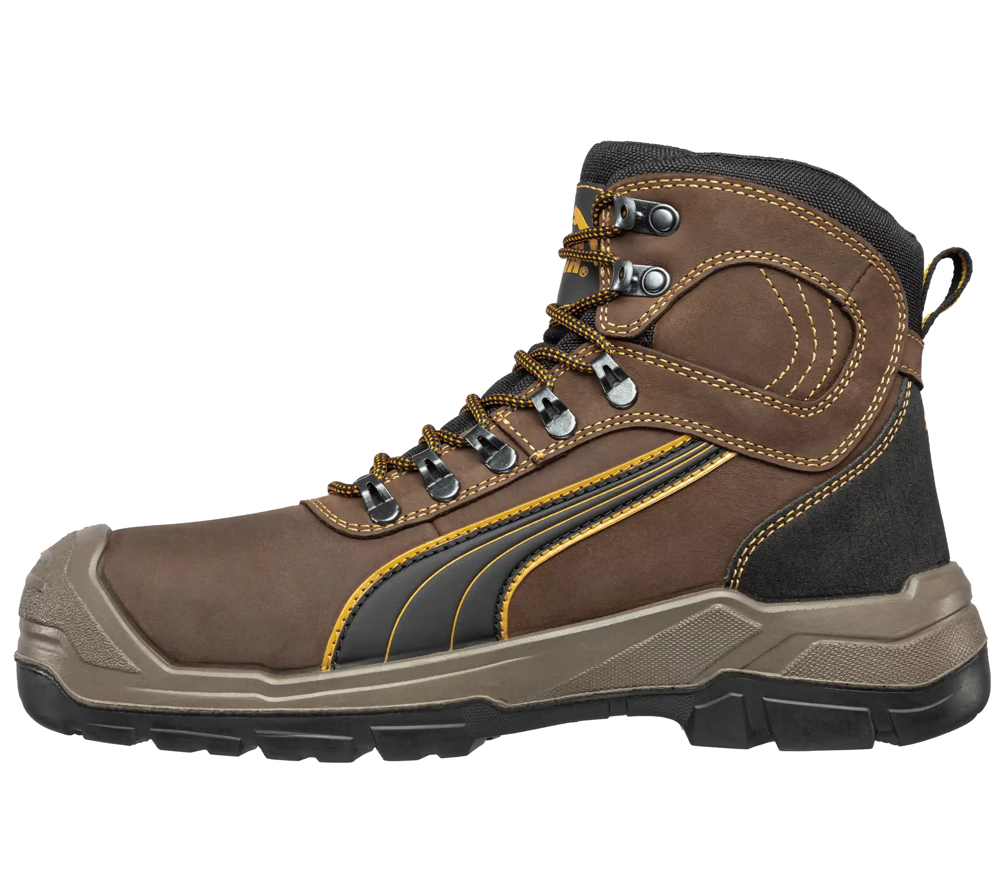 Puma werkschoenen Sierra Nevada Mid S3 SRC HRO WR 63022 links voorkant